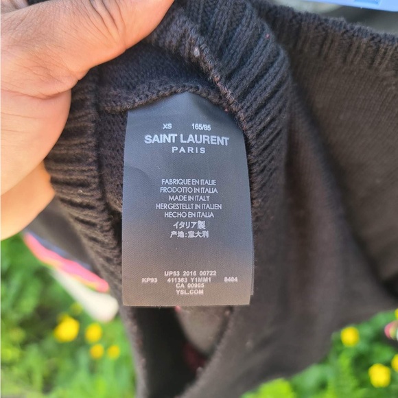 Saint Laurent Dinosaur Sweater Pink - Picture 6 of 6